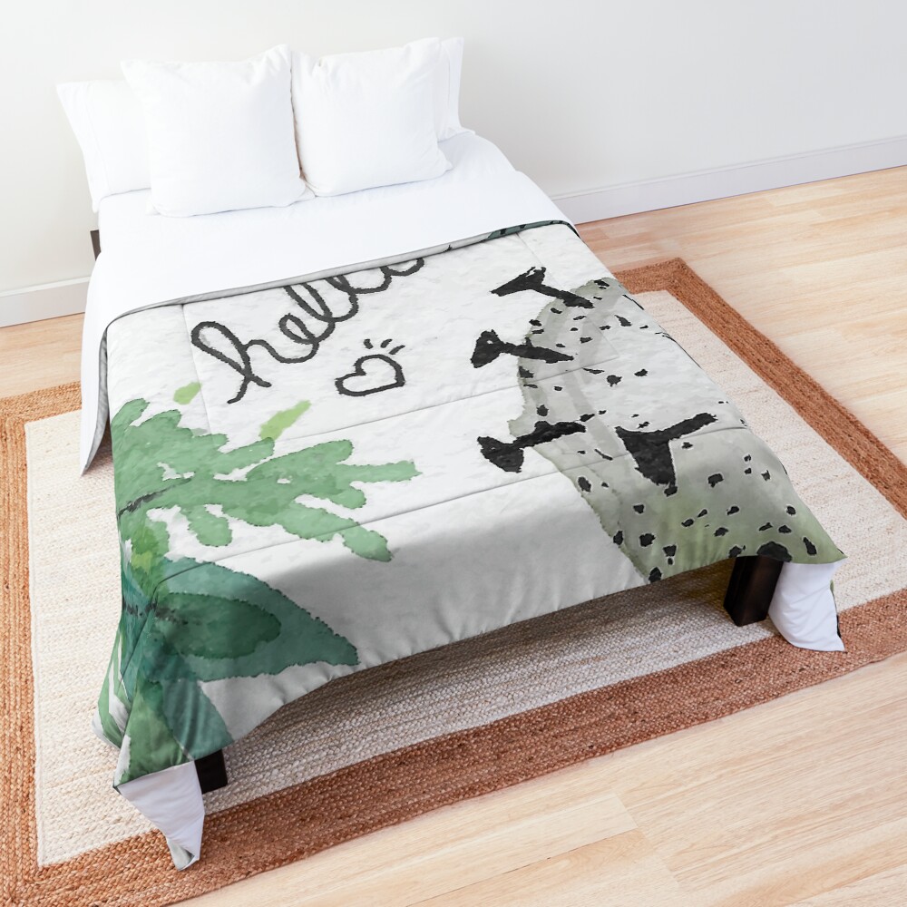 Hello again, covid. Comforter