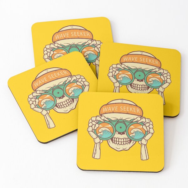 Item preview, Wave Seeker Summer Time Skull designed and sold by The Athletic  Mindset.