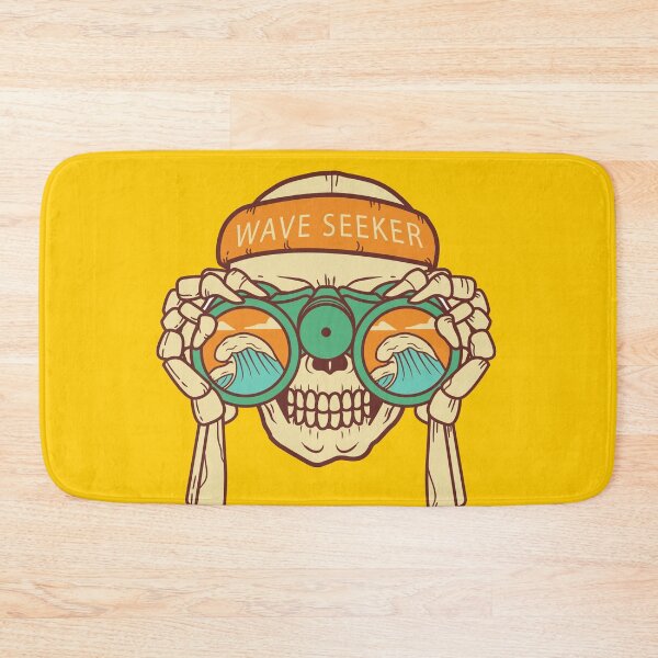 Item preview, Wave Seeker Summer Time Skull designed and sold by The Athletic  Mindset.
