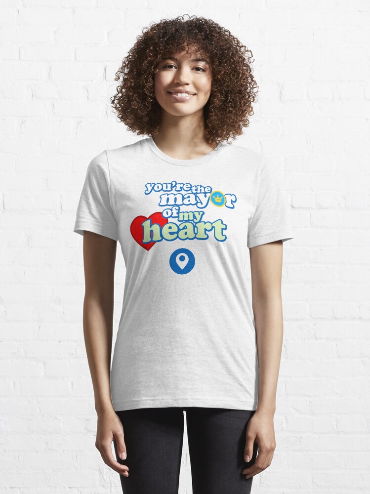 Alternate view of You're the mayor of my heart Essential T-Shirt