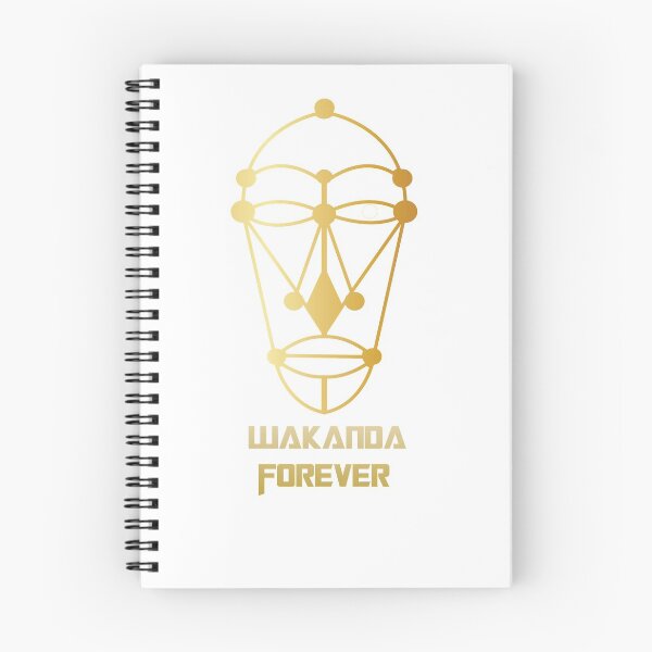 Item preview, Camiseta ajustada Wakanda Forever Black Version designed and sold by younessderkaoui.