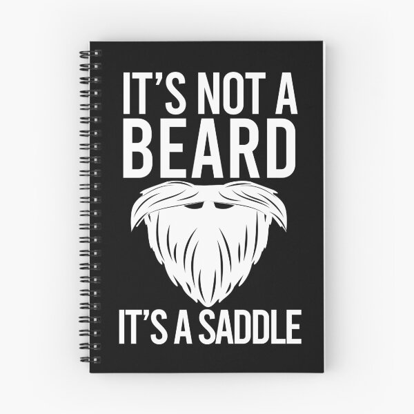 Item preview, It's Not A Beard It's A Saddle designed and sold by khaled11591.