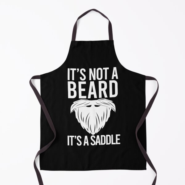 Item preview, It's Not A Beard It's A Saddle designed and sold by khaled11591.