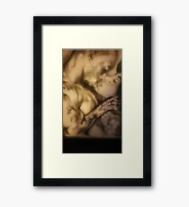 Black love Framed Print
