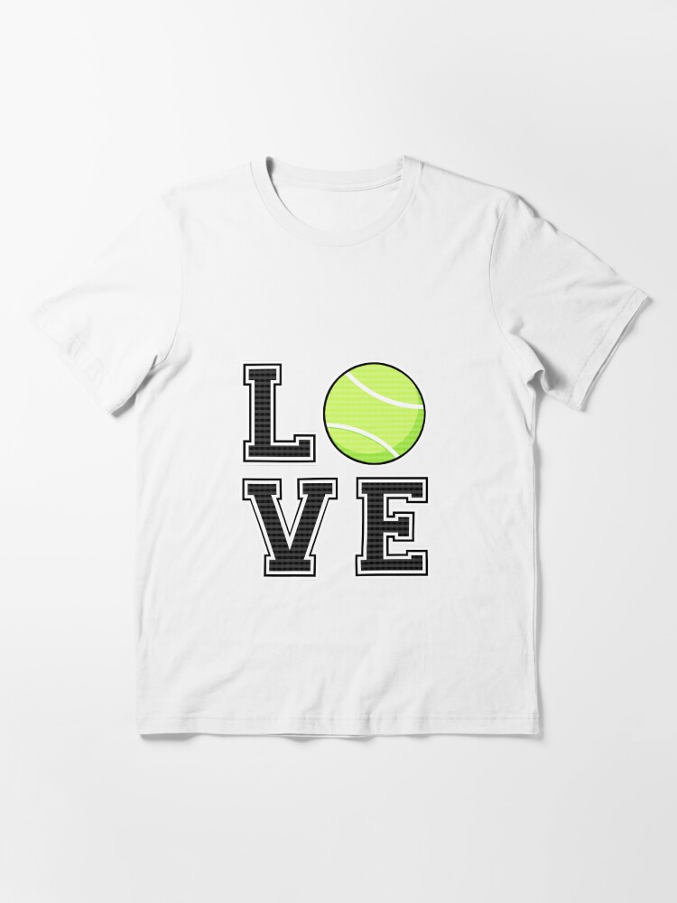 "Love Tennis" Tshirt for Sale by JannaSalak Redbubble tennis tshirts play tshirts