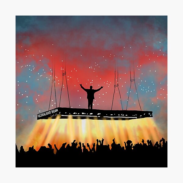 Kanye Ultralight beam Photographic Print