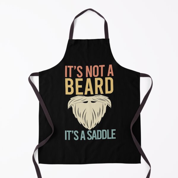 Item preview, It's Not A Beard It's A Saddle designed and sold by khaled11591.