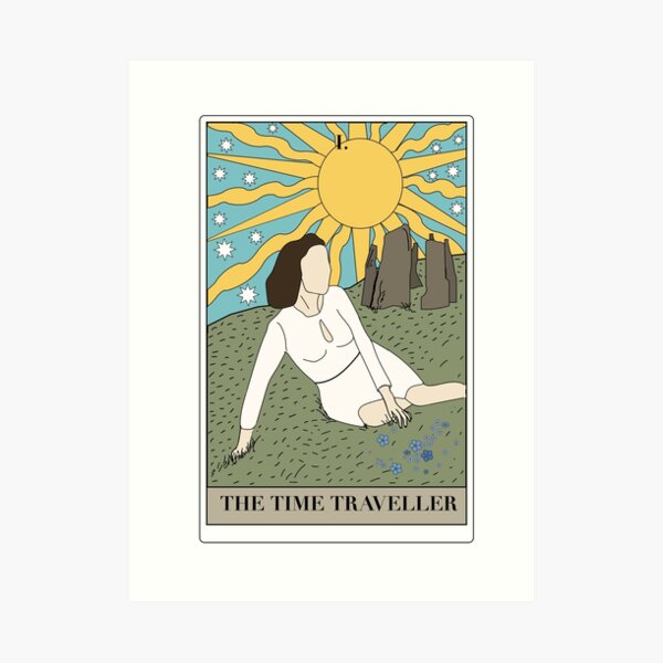 the time traveller Art Print