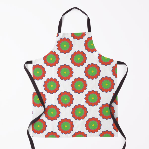 Item preview, Blue Red Green Yellow Flower Like Pattern Design designed and sold by MimsTees.
