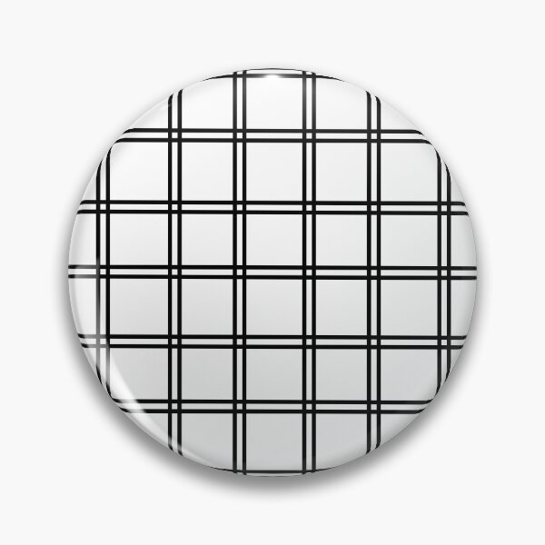 Item preview, White and Black Grid designed and sold by tinyteacups.