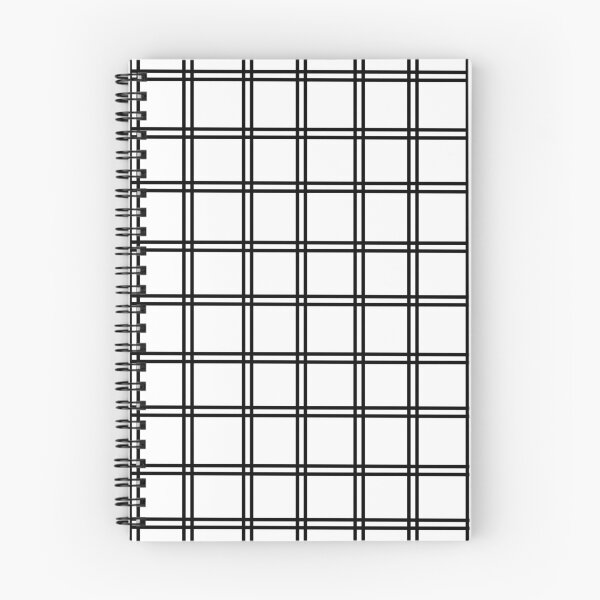 Item preview, White and Black Grid designed and sold by tinyteacups.