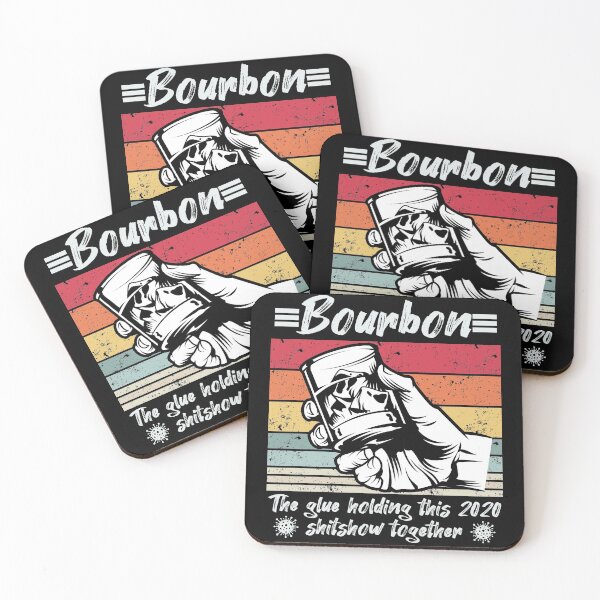 Item preview, Bourbon The Glue Holding This 2020 Shitshow Together - Funny Anti 2020 Bourbon Lover  designed and sold by Noahlaz.