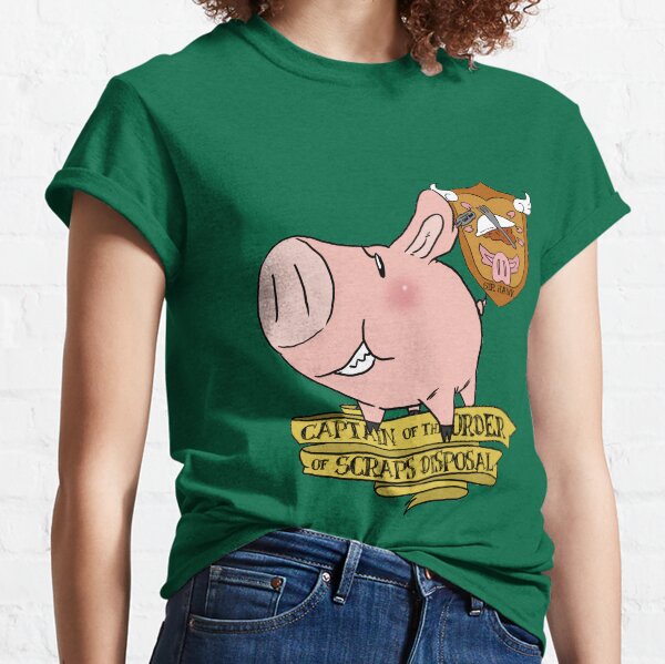 Sir Hawk, Captain of Scraps Disposal Classic T-Shirt