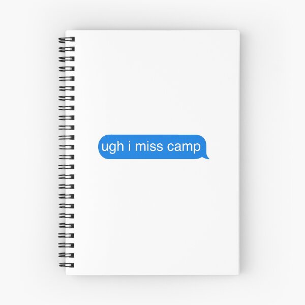 Item preview, i miss camp text message designed and sold by rmacyn.