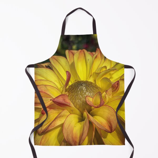 Item preview, Golden Yellow Dahlia Dazzling Magic Flower Blossoming 016 designed and sold by Bees-n-Flowers.
