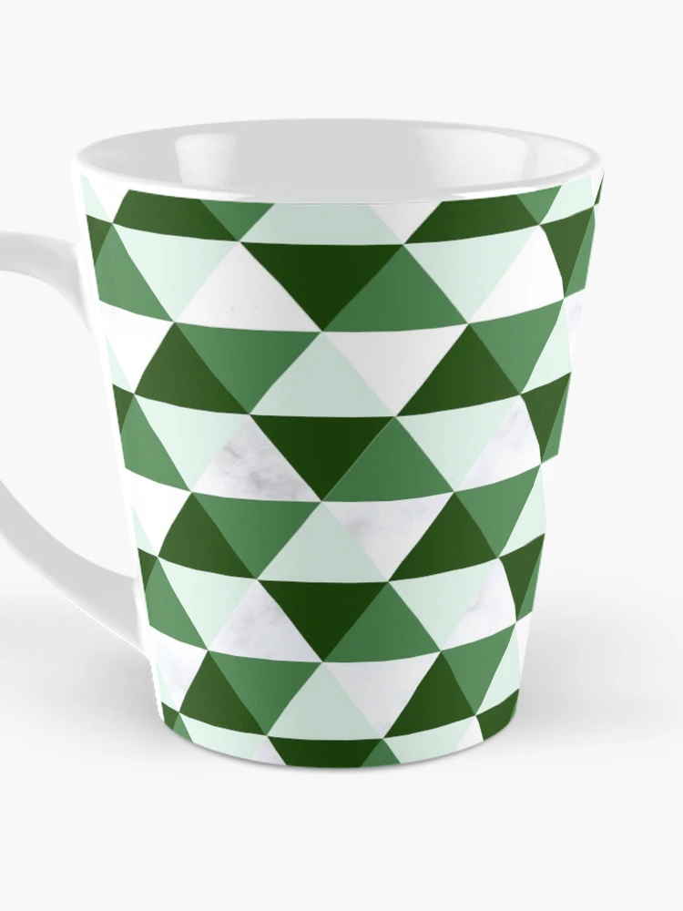 Thumbnail 3 of 4, Coffee Mug, Triangle Pattern designed and sold by LuminousPattern.