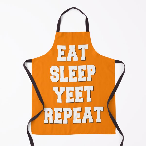 Item preview, eat sleep yeet repeat orange designed and sold by WilliamsGFX.