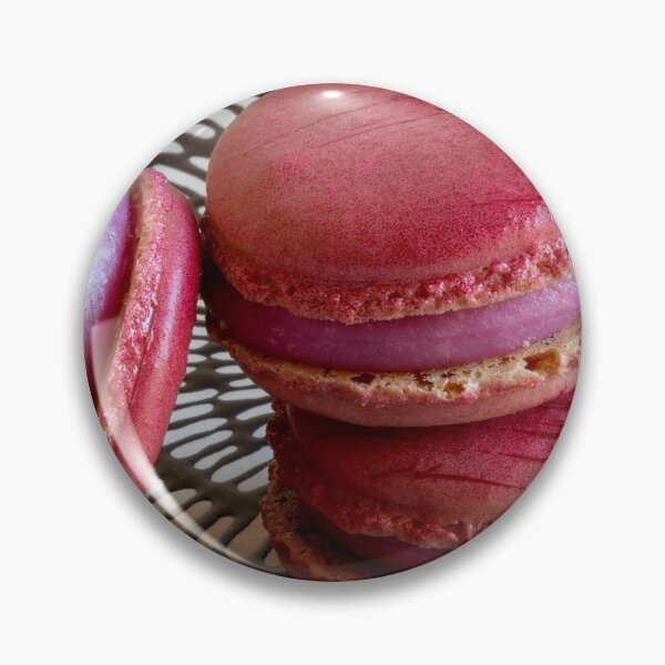 Item preview, Three More Cranberry Macarons designed and sold by Elisabeth Lucas.