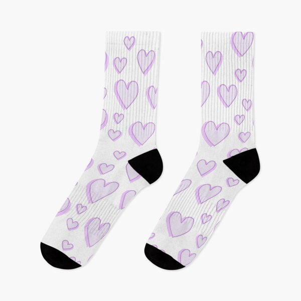 Item preview, Pastel Purple Hearts designed and sold by Arexus.