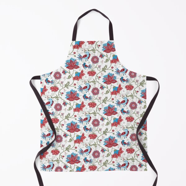 Item preview, Exotic chintz with bird - white/multicolour designed and sold by kobyakov.