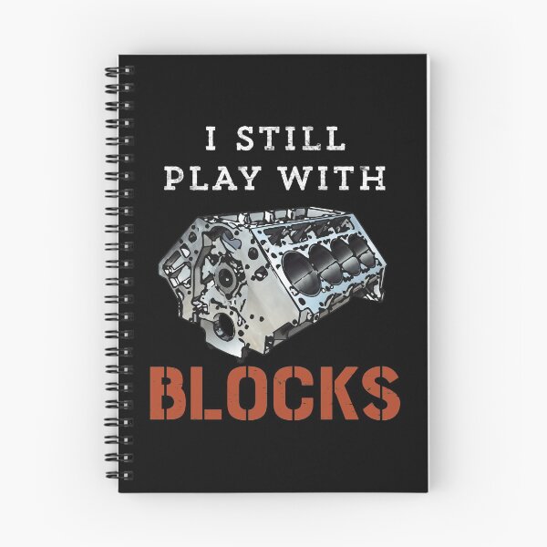 Item preview, I Still Play With Blocks Car Mechanic Engine print designed and sold by tronictees.