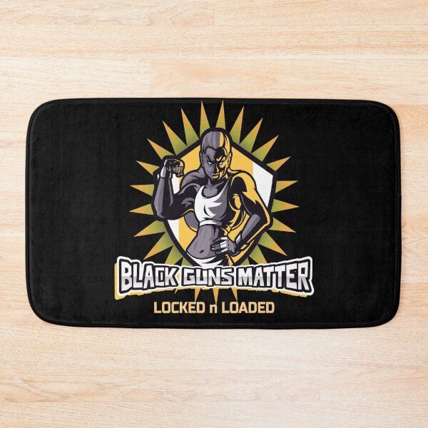 Item preview, Black Guns Matter Social Justice Fitness Design designed and sold by Coder-T.