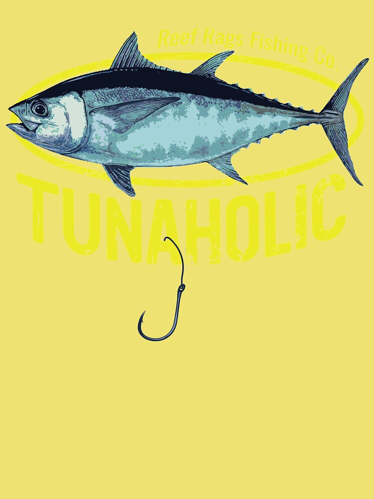 Reef Rags Tunaholic Deep Sea Saltwater Tuna Fishing design | Kids T-Shirt