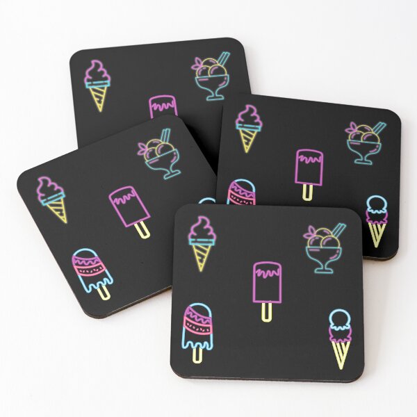 Item preview, Glow Ice Cream Sticker Pack designed and sold by Yekaior.