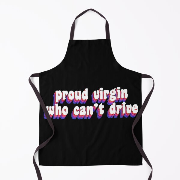 Item preview, proud virgin who can't drive designed and sold by TikTokTalk.