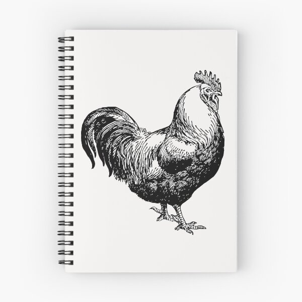 Item preview, Strutting Rooster Illustration from Vintage Engraving designed and sold by smnessen.