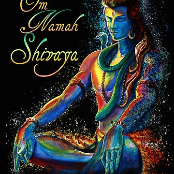 Artwork thumbnail, Mantra of Maha Shiva in deep Meditation by A little more Whirl