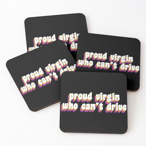 Item preview, proud virgin who can't drive designed and sold by TikTokTalk.