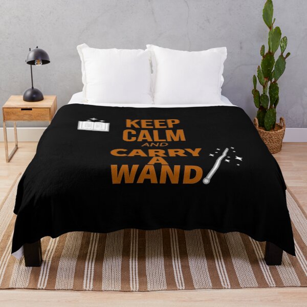 Item preview, Keep calm and carry a wand designed and sold by Monkey204.