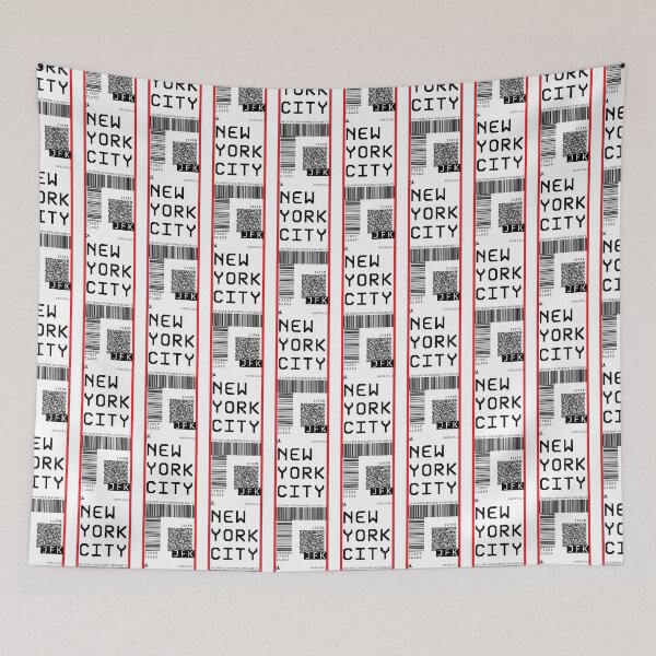 Item preview, New York City Airport Ticket designed and sold by Jessica Arling.