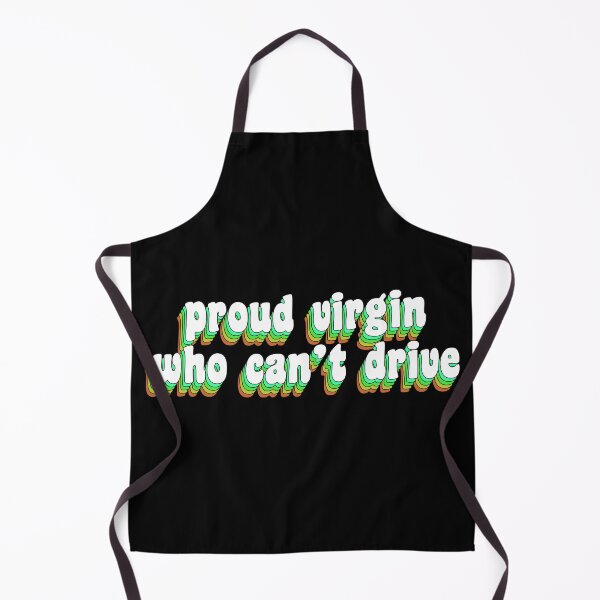 Item preview, proud virgin who can't drive designed and sold by TikTokTalk.