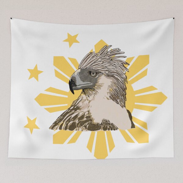 Item preview, Agila (Philippine Eagle) with Three Stars and Sun designed and sold by mslam0000g.