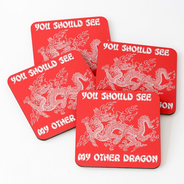 Item preview, You Should See My Other Dragon - Red designed and sold by johnta17.