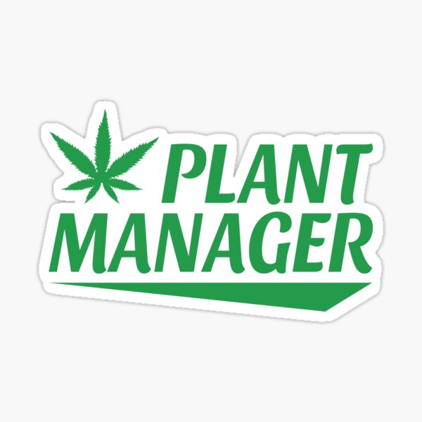 BAMFdecals Premium Grow Your Own Marijuana Plant Farmer Die-Cut Sticker Slap 