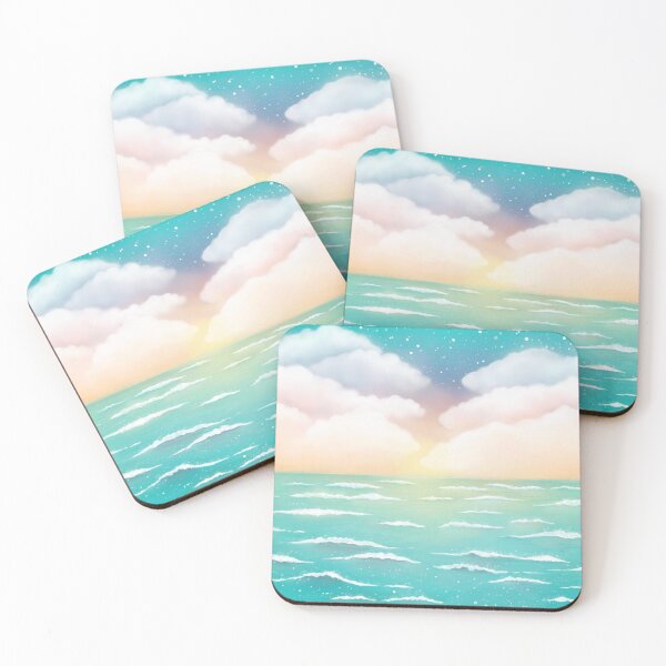 Item preview, Starry Sea Pastel Rainbow Ocean designed and sold by SakuraSkies.