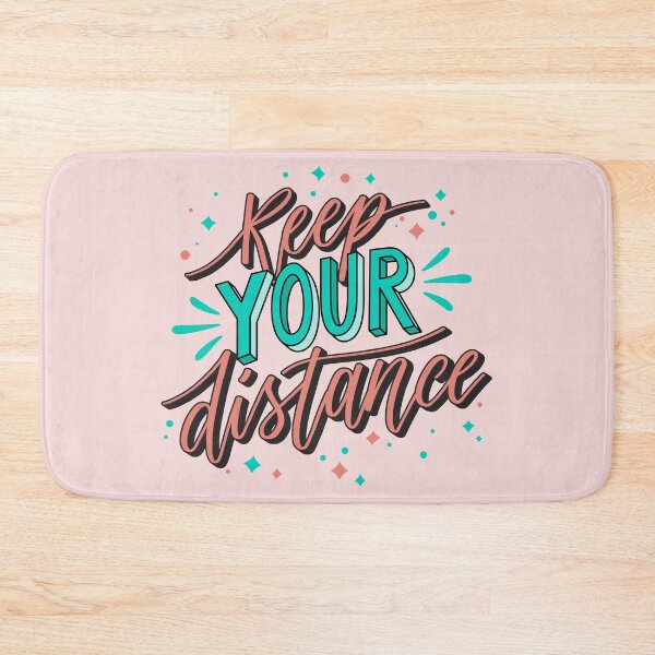 Artikelvorschau, Bleib auf Abstand entworfen und verkauft von Melissaartshop.