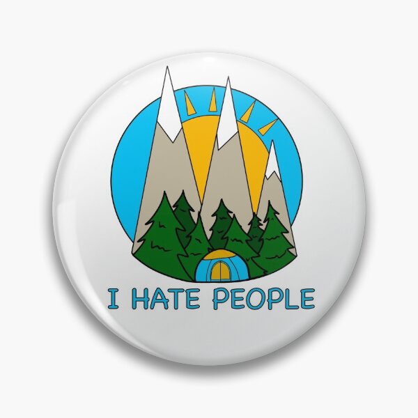 Item preview, I hate people designed and sold by zigawaniduk.