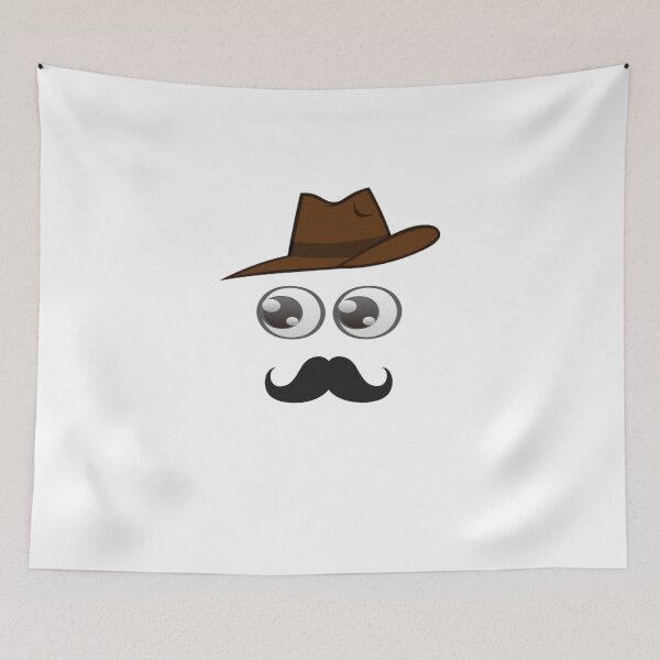 Item preview, Meme man with a cap and a moustache t-shirt designed and sold by Hossam77.