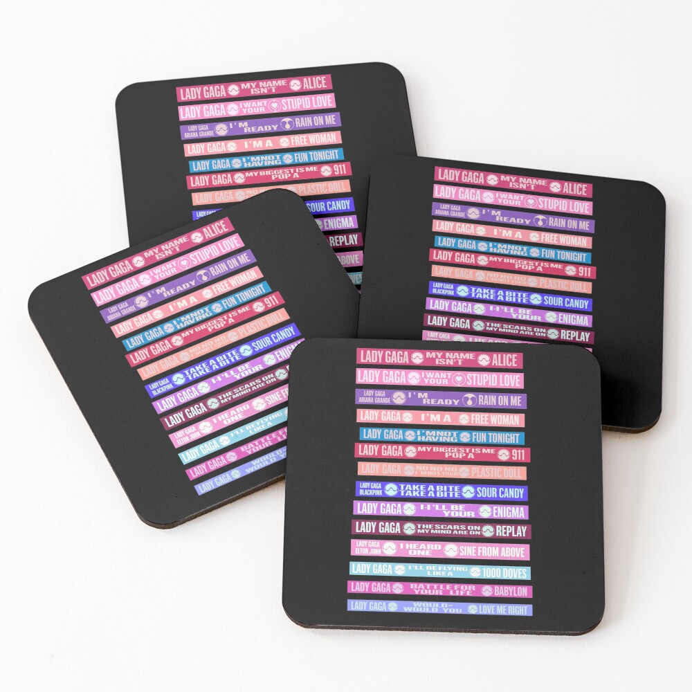 Item preview, Coasters (Set of 4) designed and sold by AlertStore.