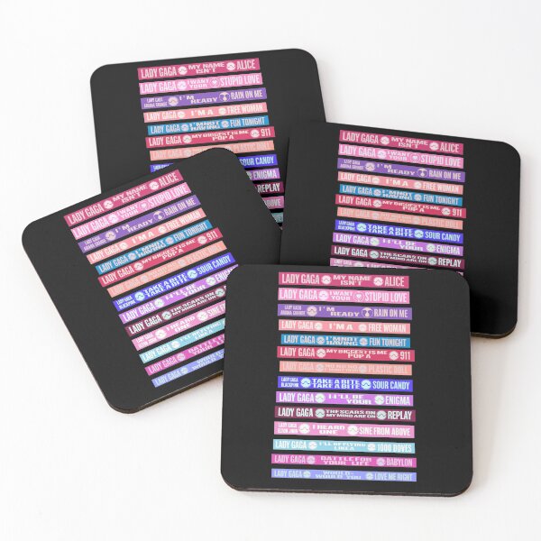 Item preview, Chromatica Colorful Tracklist designed and sold by AlertStore.