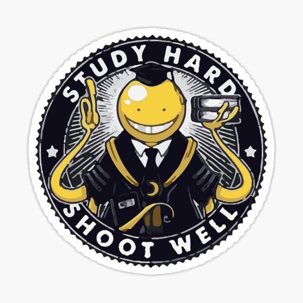 Assassination classroom study Sticker