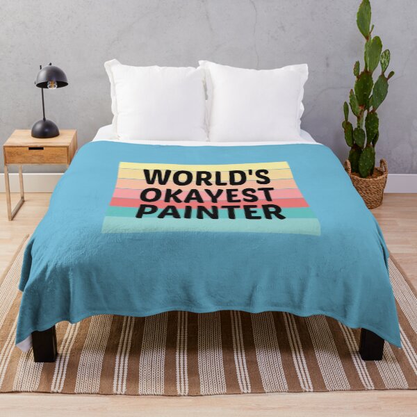 Item preview, World's Okayest Painter designed and sold by JustGift.