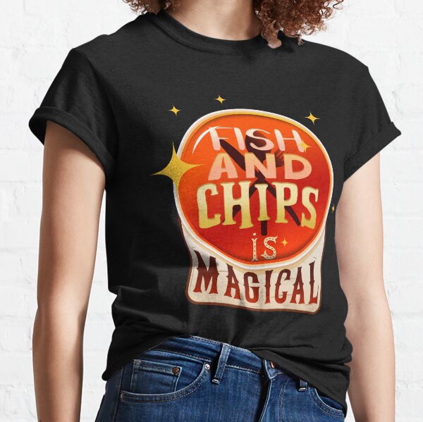 Item preview, Fish And Chips Is Magical designed and sold by sakharoth.