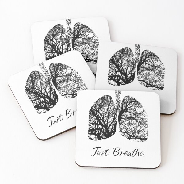 Item preview, Just Breathe With Tree Lung Graphic designed and sold by TastySpace.