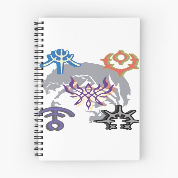 Item preview, Ashen wolves crests designed and sold by Wooloowoo.
