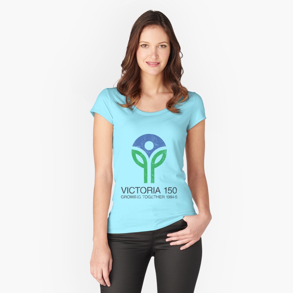 Item preview, Fitted Scoop T-Shirt designed and sold by jimmyraynes.